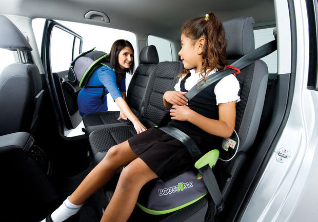 Перевозка детей с 7 лет в легковом автомобиле без кресла на заднем сидении