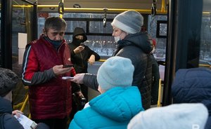 Видеоопрос: «Как думаете, QR-коды в транспорте могли повлиять на снижение заболеваемости ковидом?»