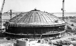 Фотомарафон «100-летие ТАССР»: строительство казанского цирка, 1960-е годы