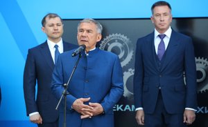 Рустам Минниханов: «Я хотел бы поблагодарить Группу ТАИФ за такие проекты. 11,3 млрд рублей инвестиций!»