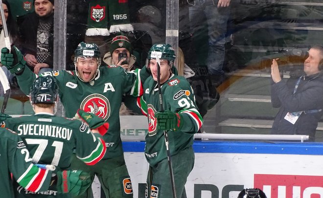 Приглушили мотор «Трактору»: «Ак Барс» вновь на 4-м месте «Востока»