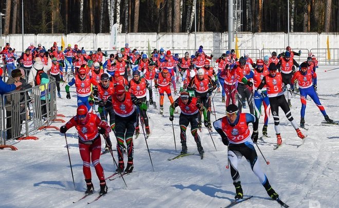Напрасно ждали Большунова на Казанском лыжном марафоне