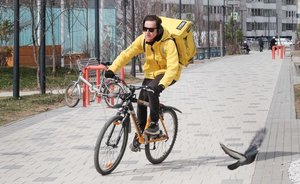 «Среди велосипедистов есть отдельная каста тех, которых я реально боюсь. Это службы доставки»