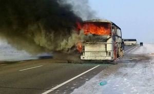 Огненный рейс из Казахстана в Казань: 52 пассажира автобуса сгорели заживо из-за заклинившей двери