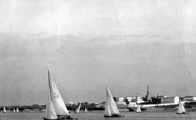 Фотомарафон «100-летие ТАССР»: парусные гонки на Казанке, начало 1970-х годов
