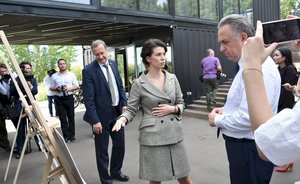 Как Фишман-Бекмамбетова презентовала Минниханову и Мутко «мечту» о «гигантском градуснике»