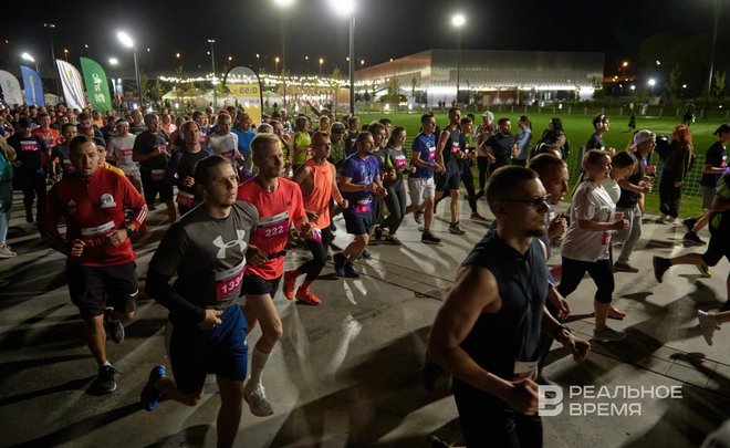 «Ночная Казань» для любителей бега