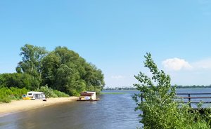 С затопленного древнего казанского кладбища «Бишбалта» будут добывать песок