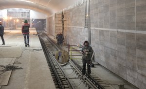 «Строительно-монтажные работы на станции метро «Дубравная» практически завершены»