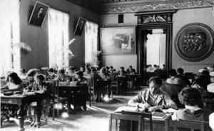 Фотомарафон «100-летие ТАССР»: в главном читальном зале Национальной библиотеки, 1950-е годы