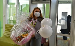 Ирина Волынец в РКБ: подарки мамам и обсуждение перинатальных проблем