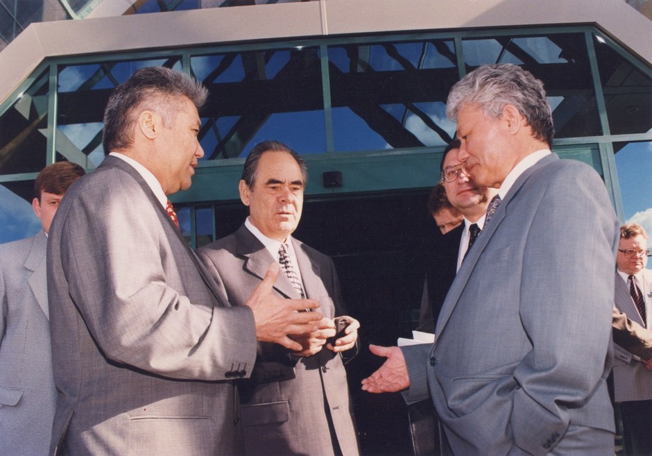 Минтимер Шаймиев и Михаил Николаев — президент Якутии