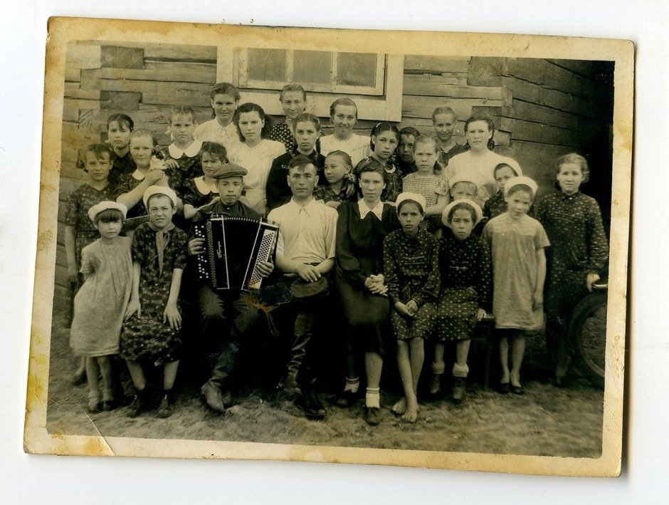 Воспитанники детского дома. 1950-е годы