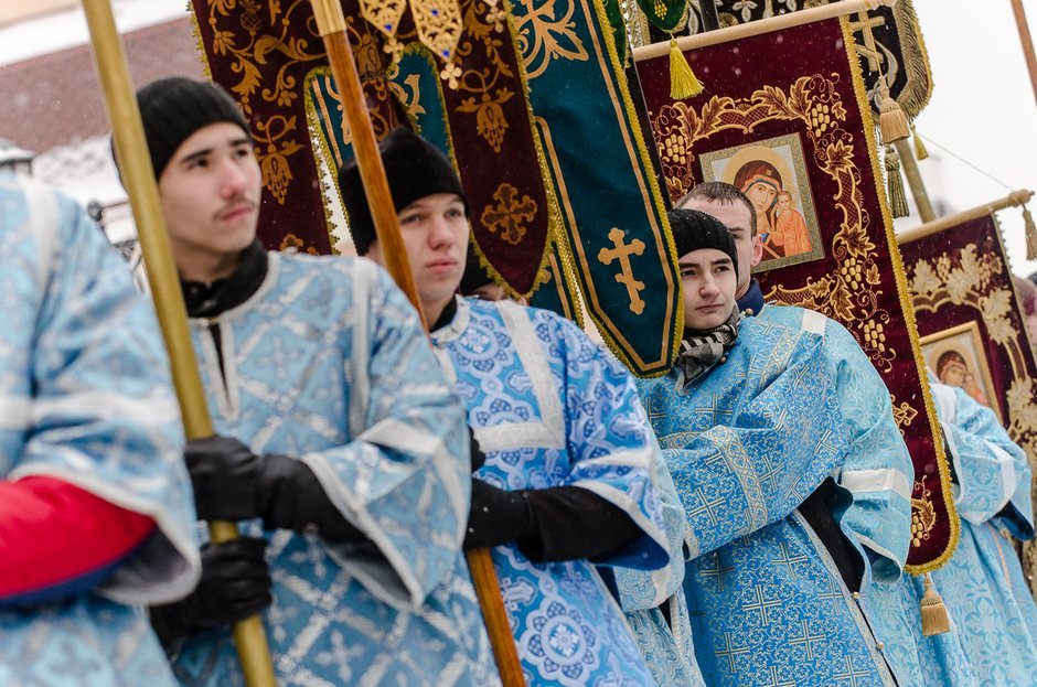 Крестный ход в День народного единства в честь Казанской иконы Божией Матери, 4 ноября