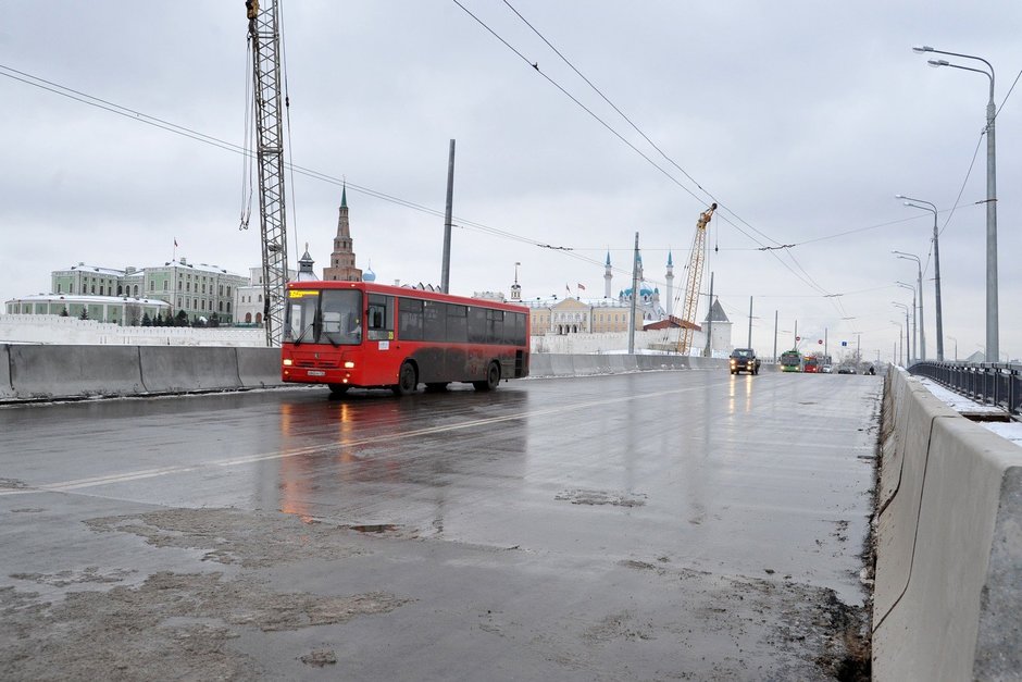 Открытие Ленинской дамбы после реконструкции, 29 ноября 2012 г.