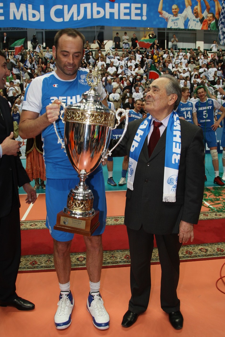 Волейбольный "Зенит" - чемпион России, 2 мая 2009