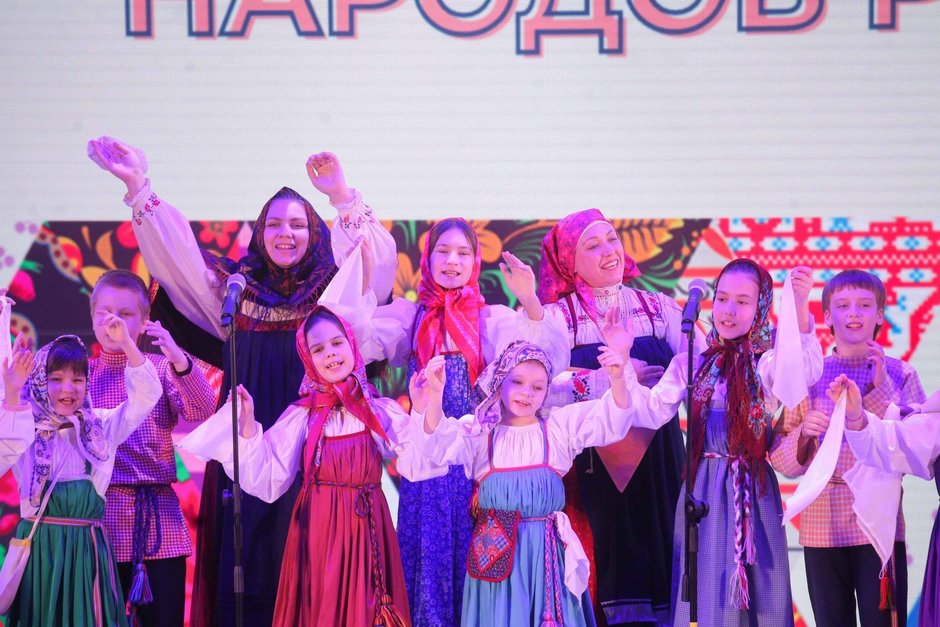 Выступление на открытие Года культурного наследия народов России