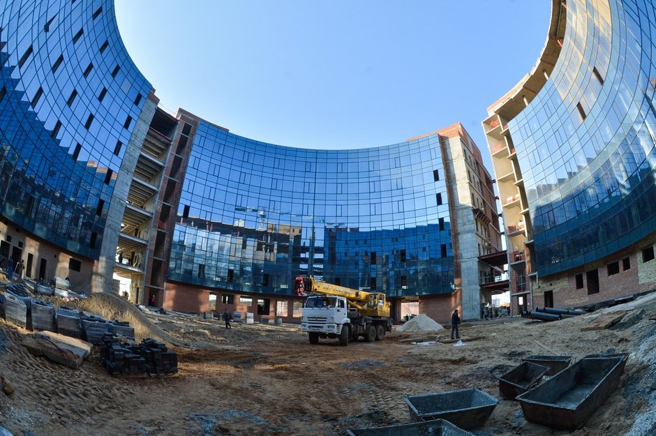 Строительство Иннополиса, 21 сентября 2014 г.