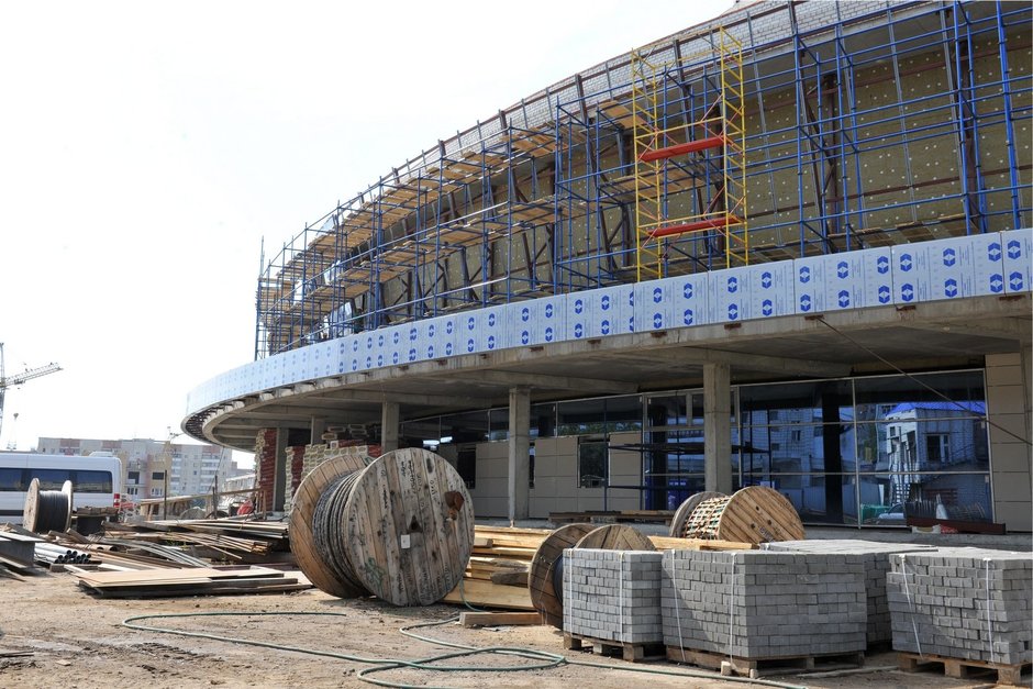Строительство объектов Универсиады, 27 июля 2011 г.