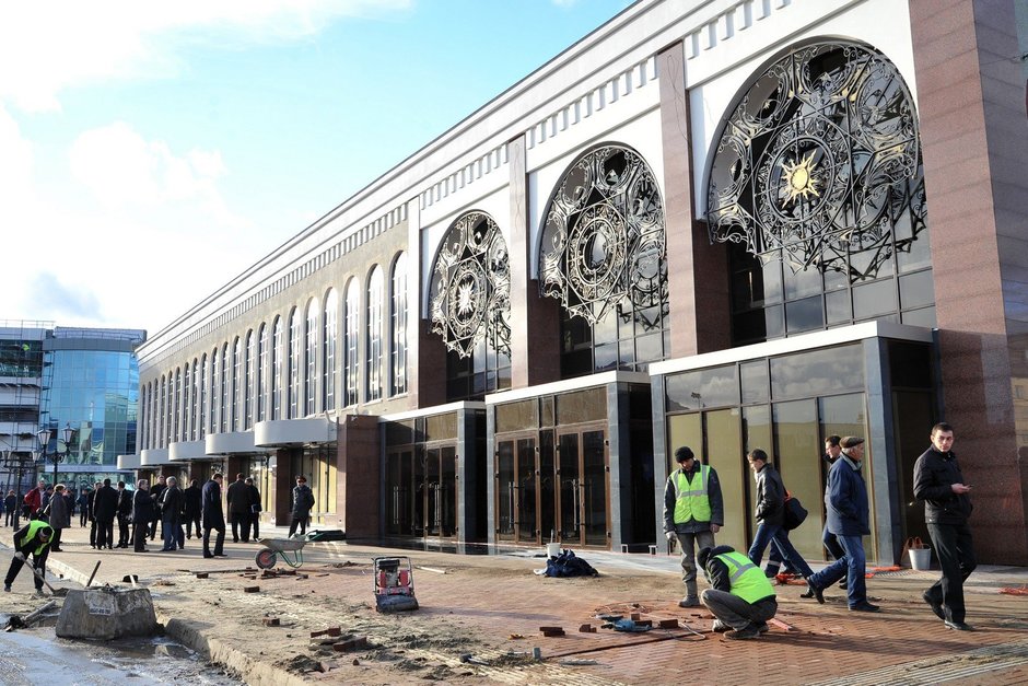 Реконструкция Казанского пригородного вокзала, 7 ноября 2012 г.