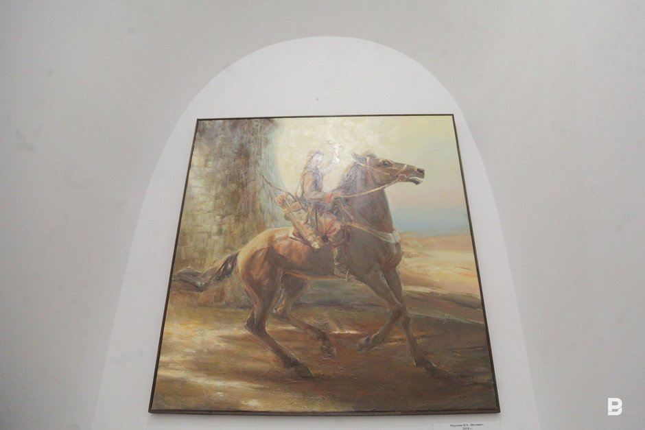 Картина выставки художника Ильдуса Муртазина «Terra Bular»