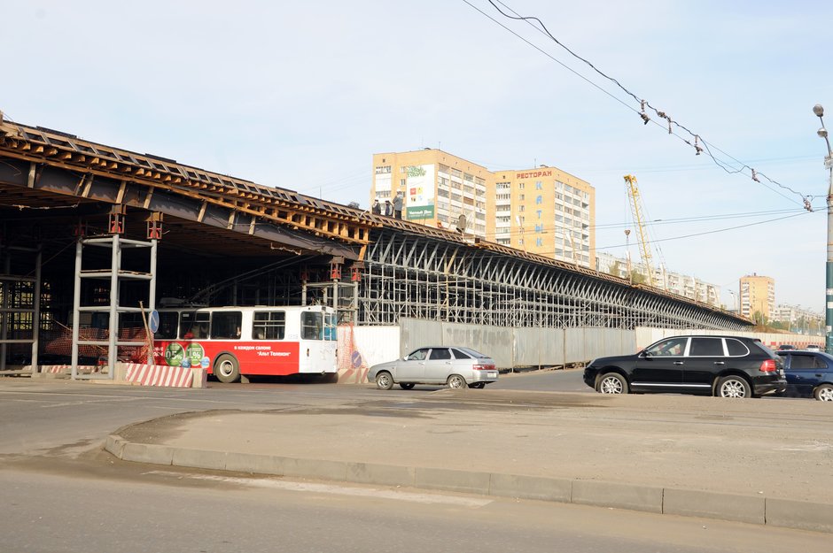 Строительство объектов транспортной инфраструктуры в Казани, 9 октября 2010 г.