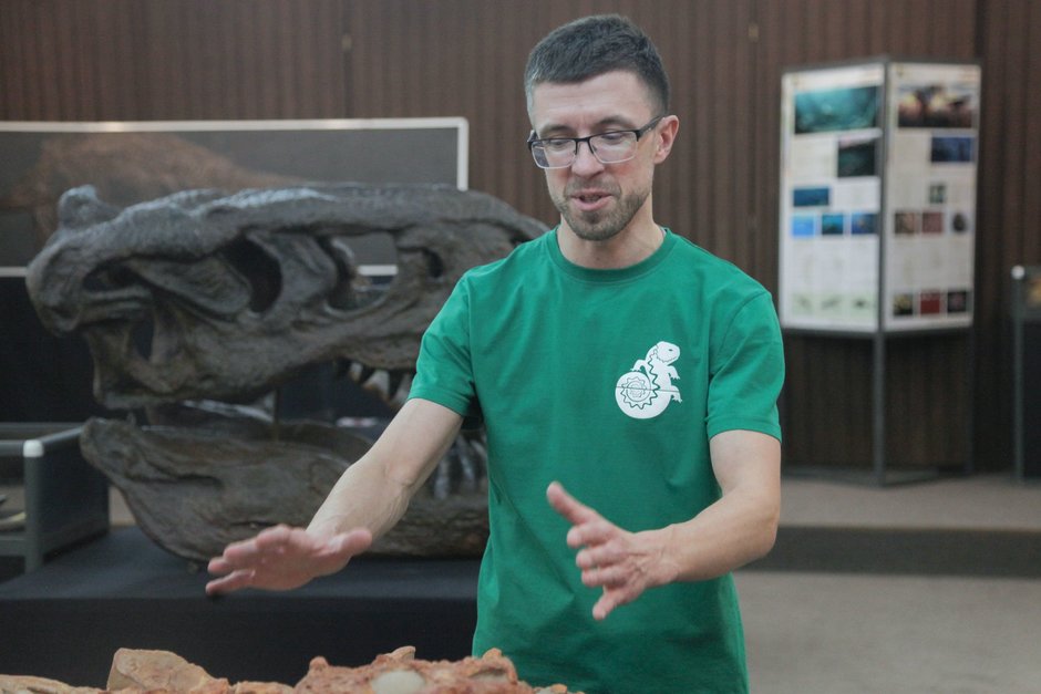 Алексей Торопов директор Вятского палеонтологического музея