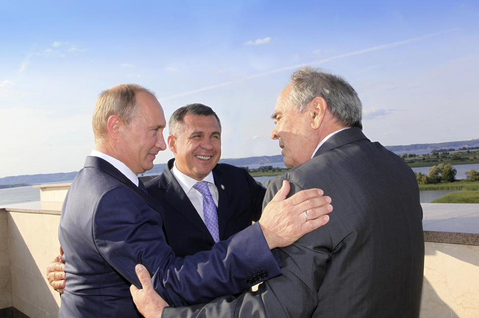 Три президента, август 2012 года