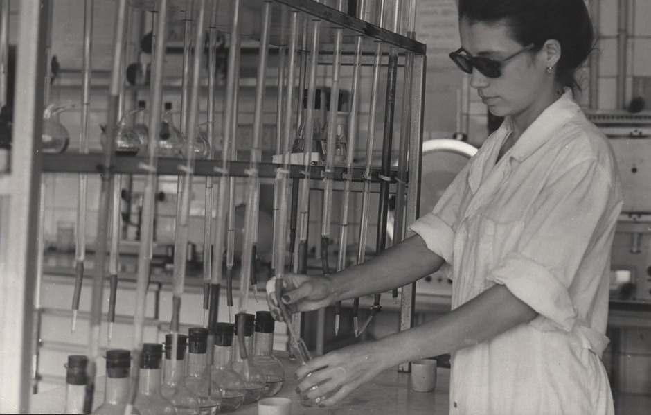 Химическая лаборатория, 1990г.