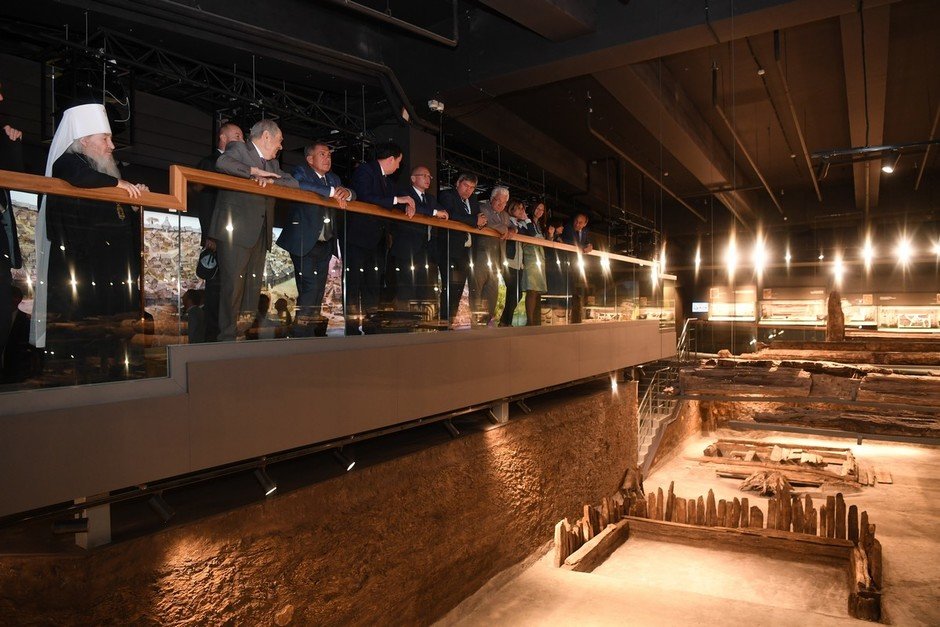Открытие музея археологии дерева в Свияжске, 2018 год