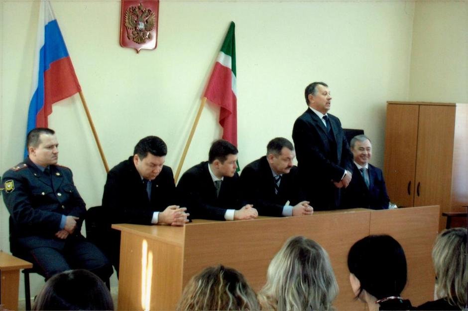 Представление председателя, 2007г., справа первый Ф.С. Мусин