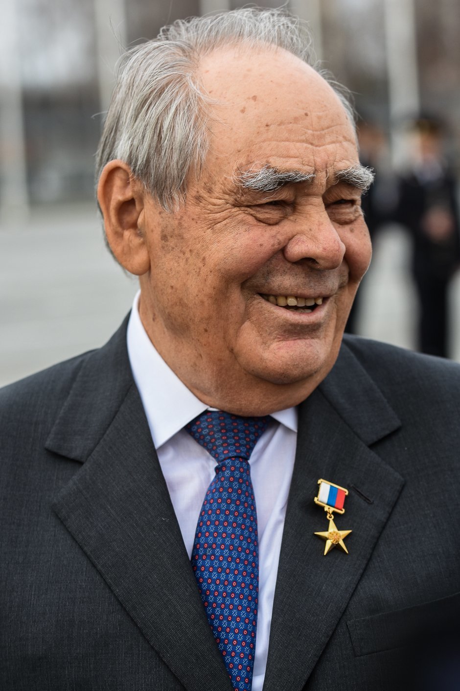 Минтимер Шаймиев в Казани после вручения золотой звезды «Героя Труда Российской Федерации», 28 апреля