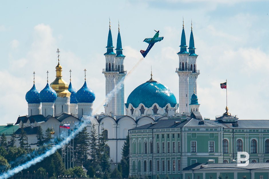 Этап чемпионата мира по авиагонкам Red Bull Air Race в Казани, 22 июля