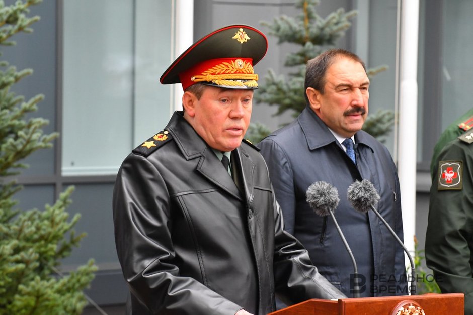 начальник Генерального штаба ВС РФ Валерий Герасимов