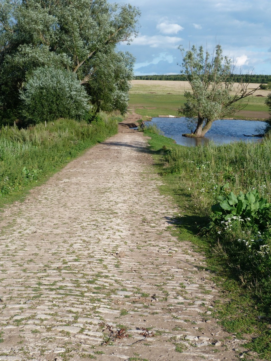 Большой Менгер, мостовая