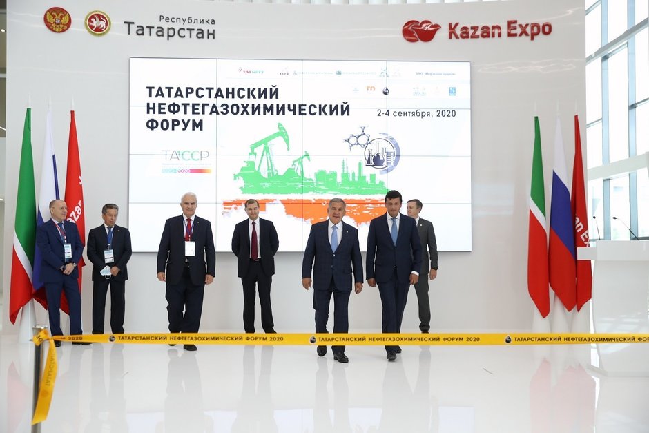Сентябрь 2020г. Группа ТАИФ — один из крупнейших участников специализированной выставки в рамках Татарстанского нефтегазохимического форума