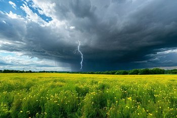 Завтра в Татарстане ожидается усиление ветра, ливни и грозы