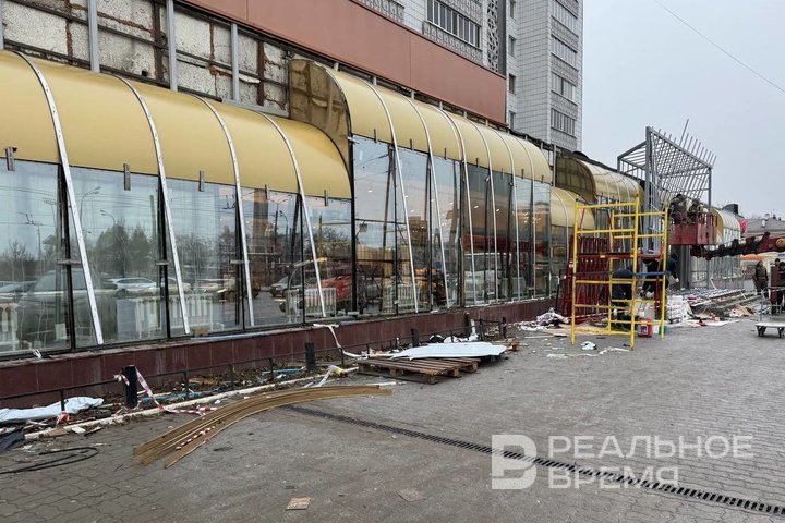 Закрытый на ремонт «Бахетле» по улице Ершова в Казани откроют на этой неделе