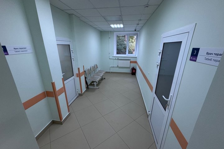 В Казани городскую поликлинику №18 на Зорге открыли после ремонта