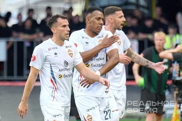 ЦСКА разгромил «Рубин» в Москве в матче с шестью голами