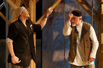 Ильгиз Зайниев, Рамиль Тухватуллин, Эмиль Талипов вернули «Старика из деревни Альдермыш»