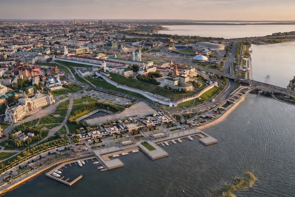 Институт развития Казани показал новые эскизы «Кремлевского причала»