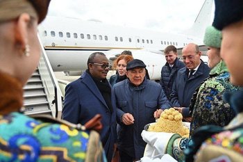 В Казань прибыл президент Республики Гвинея-Бисау Умару Сисоку Эмбало