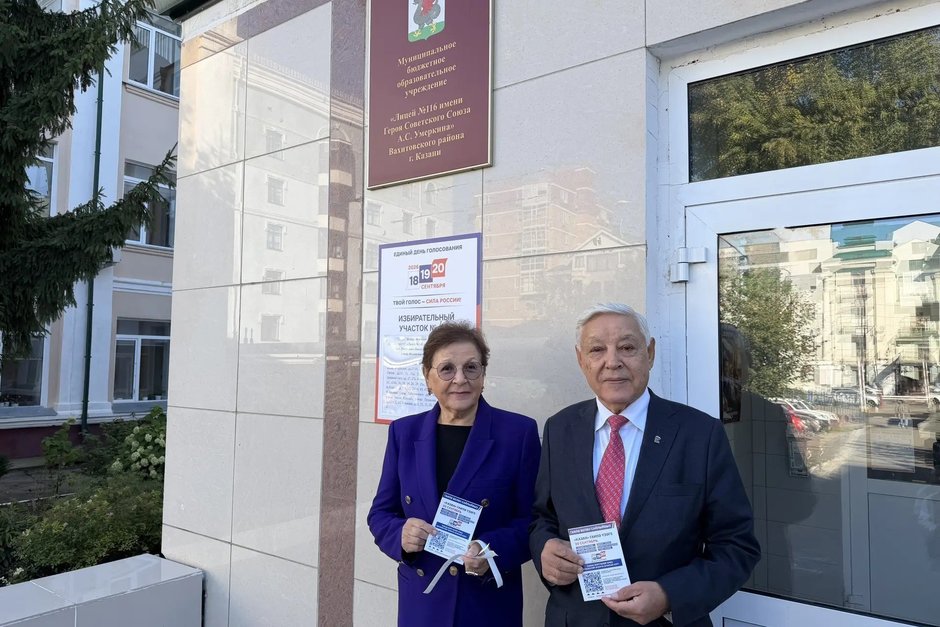 Фарид Мухаметшин проголосовал на выборах в Госдуму