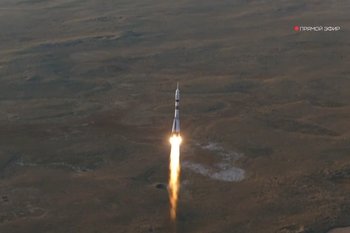 «Союз МС-29» стартовал к МКС с экипажем из двух россиян и американца