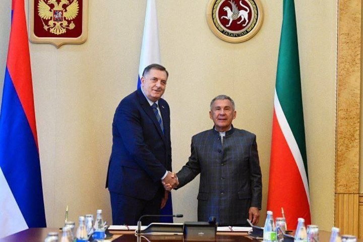 Милорад Додик: «Считаю, что Республике Сербской также есть что предложить Татарстану»