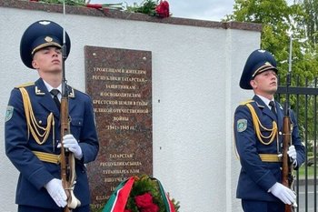 В Брестской крепости установили памятную табличку в честь воинов из ТАССР
