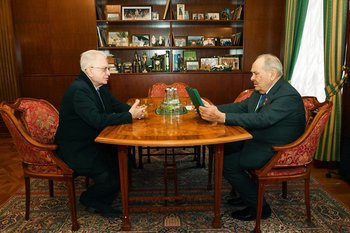 Минтимер Шаймиев и гендиректор Эрмитажа обсудили вопросы по управлению объектами Всемирного наследия