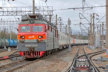 Перевозки контейнеров на Горьковской железной дороге выросли на 4%