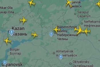 Как выглядит небо над Татарстаном после введения режима опасности БПЛА 10 января